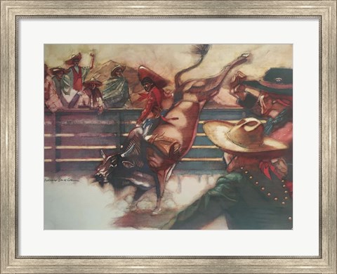 Framed Rodeo Print