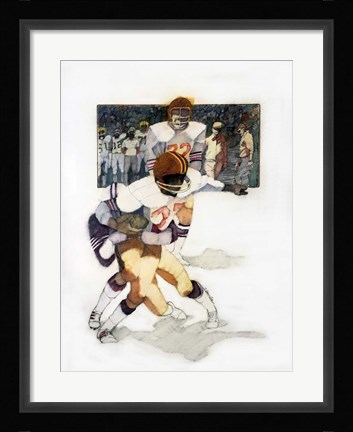 Framed Tackle Print