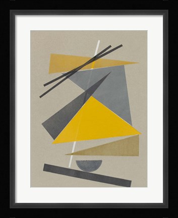 Framed Homage to Bauhaus I Print