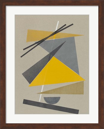 Framed Homage to Bauhaus I Print