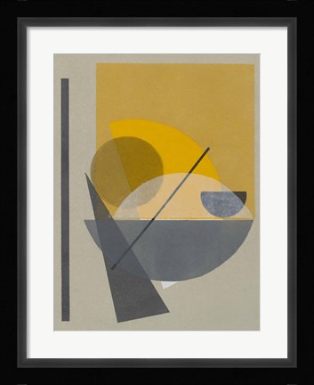 Framed Homage to Bauhaus II Print