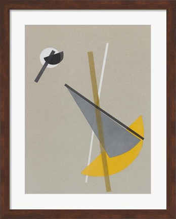 Framed Homage to Bauhaus VI Print