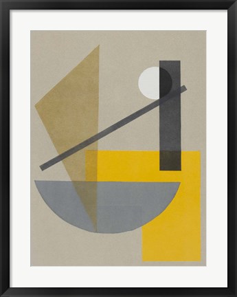 Framed Homage to Bauhaus VII Print
