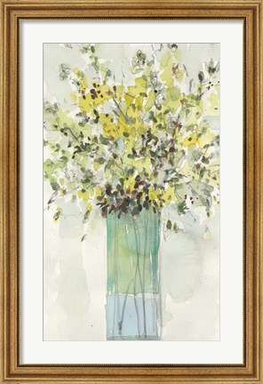 Framed Tall Vase II Print