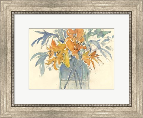 Framed Day Lily Moment II Print