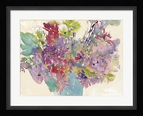 Framed Summer Planter II Print