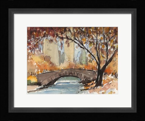 Framed Autumn in New York - Study I Print