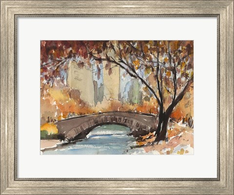 Framed Autumn in New York - Study I Print