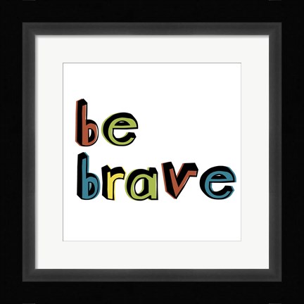 Framed Kind Kids II Print