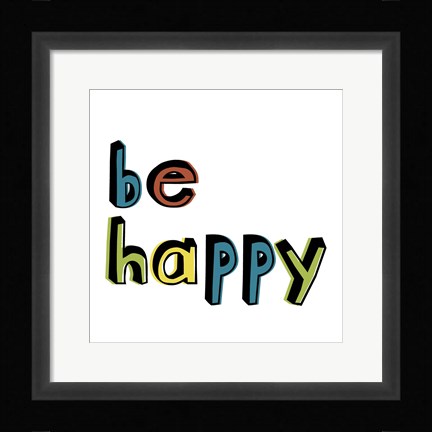 Framed Kind Kids IV Print