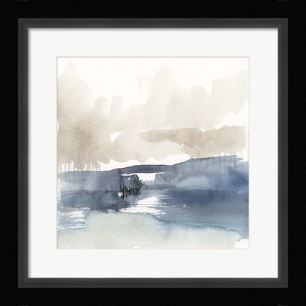 Framed Fog on the Horizon IV Print