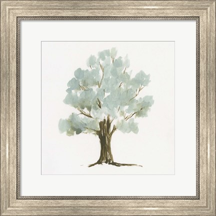 Framed Mint Tree II Print