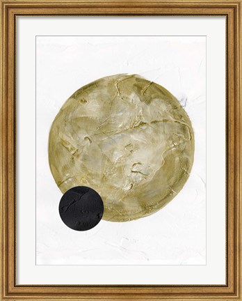 Framed Scandinavian Moon I Print