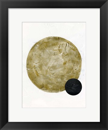 Framed Scandinavian Moon II Print