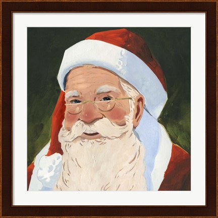 Framed Santa Claus Specs I Print