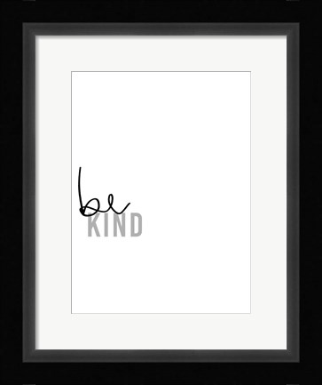 Framed Simply Kindness IV Print