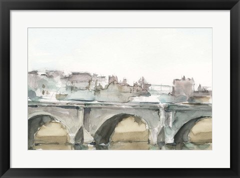 Framed Watercolor Arch Studies V Print