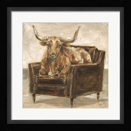 Framed Refined Comfort IV Print