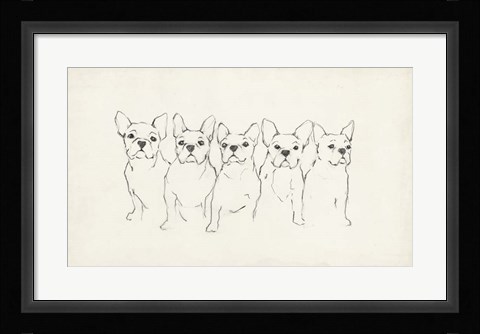 Framed Snuggle Squad I Print