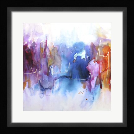 Framed Electro I Print