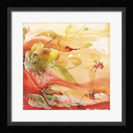 Framed En Naranjas II Print