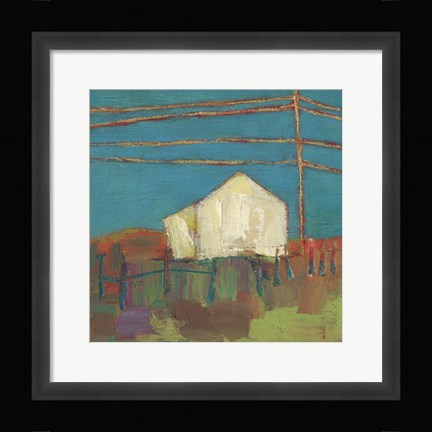 Framed Fon Barn II Print