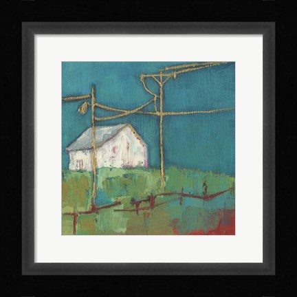 Framed Fon Barn III Print