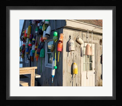 Framed Hut on Badgers Island I Print
