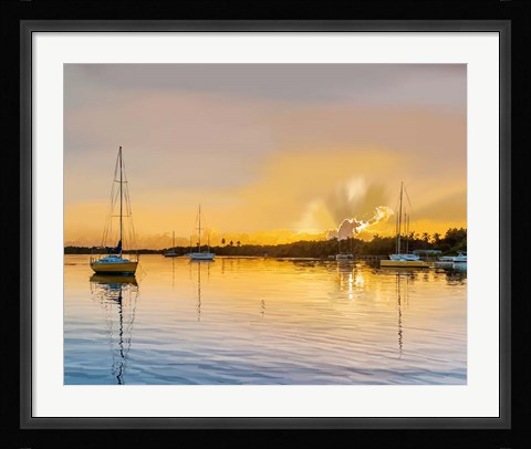Framed In the Golden Light IV Print