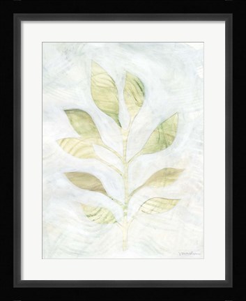 Framed Breezy Fronds I Print