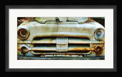Framed Car Graveyard II Print