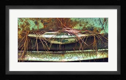 Framed Car Graveyard VI Print