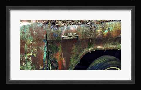 Framed Car Graveyard XIII Print