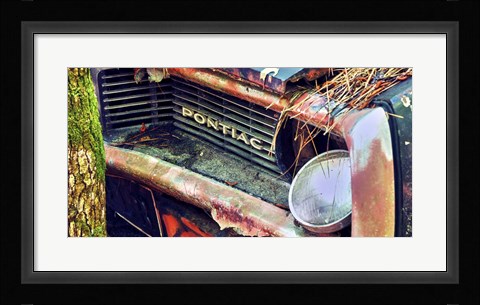 Framed Car Graveyard XIV Print