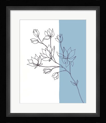 Framed Sweet Stems I Print