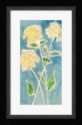 Framed Spring Annuals I Print