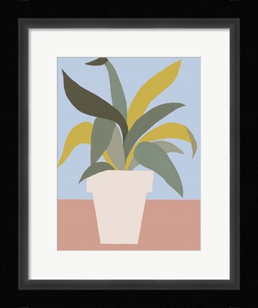Framed Ordinary Houseplant I Print