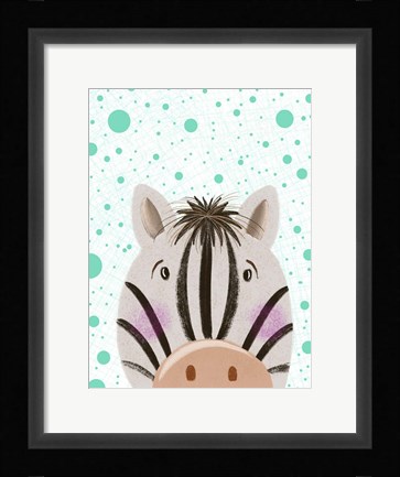 Framed Peeky Boo V Print