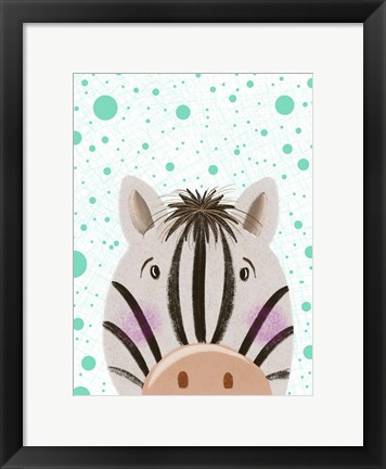 Framed Peeky Boo V Print