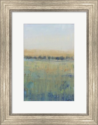 Framed Open Meadow View II Print