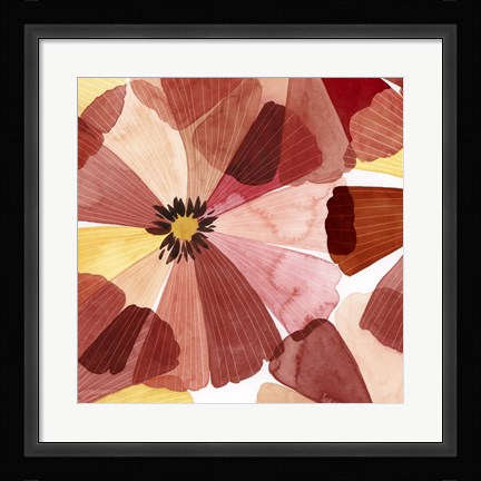 Framed Elementary Flora I Print