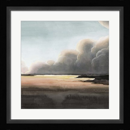 Framed Sunset Storm II Print
