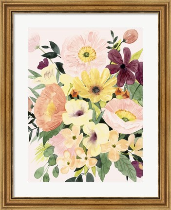 Framed Floralist I Print