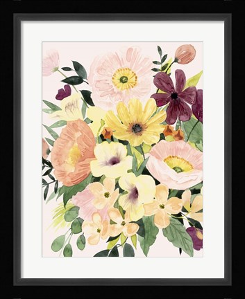 Framed Floralist I Print