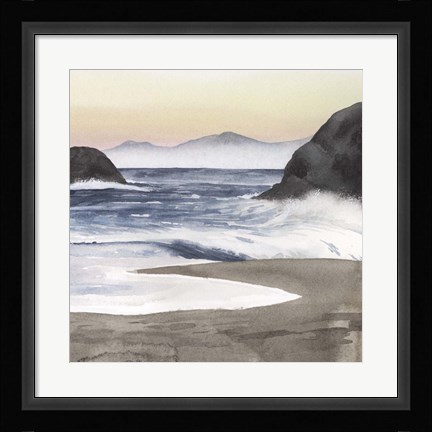 Framed Breaking Point II Print