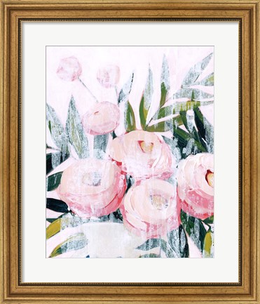 Framed Bleached Bouquet IV Print
