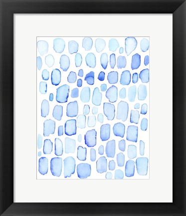 Framed Ice Cubes I Print