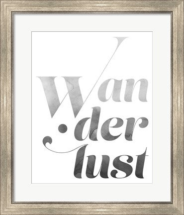 Framed Enchanted Wanderlust II Print