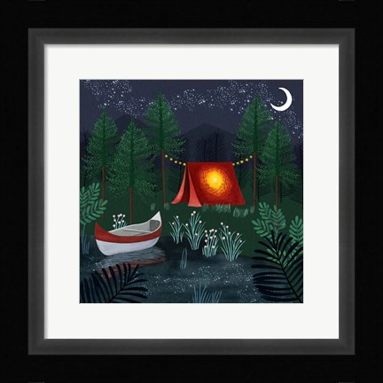 Framed Beneath the Stars I Print