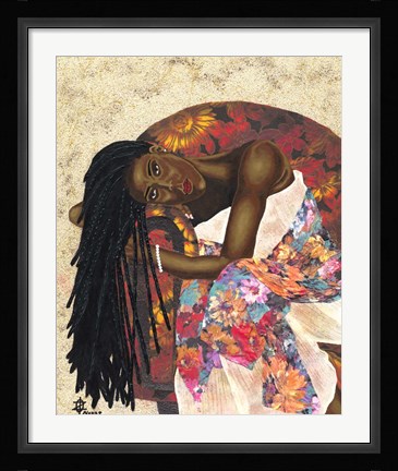 Framed Woman Strong III Print